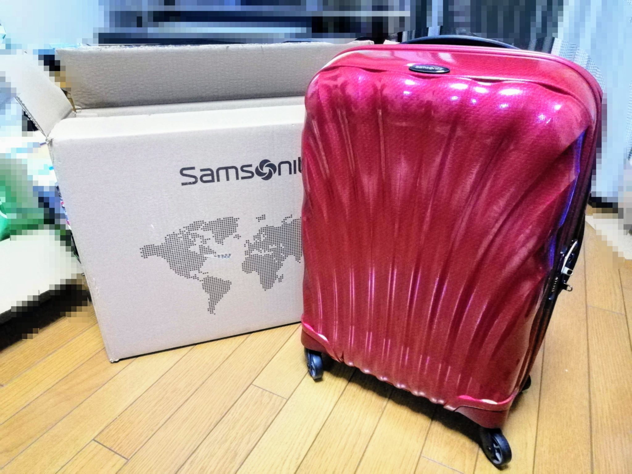 新しいスーツケース買いました！【サムソナイト コスモライト 3.0